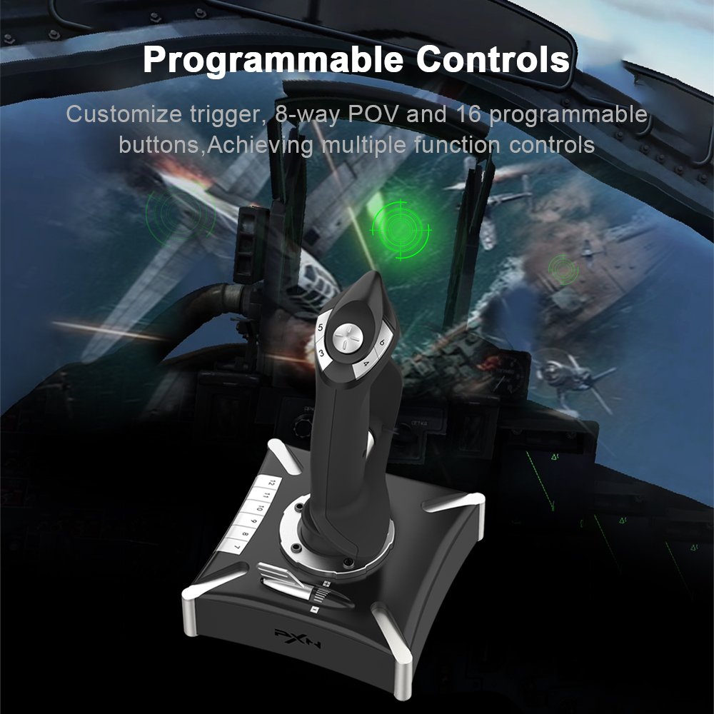 Buy Wholesale China Pxn 2119pro Flight System Controller, Flight Simulator  Joystick, Flight Joystick For Ps4, For Xbox & Flight System Controller at  USD 38.85