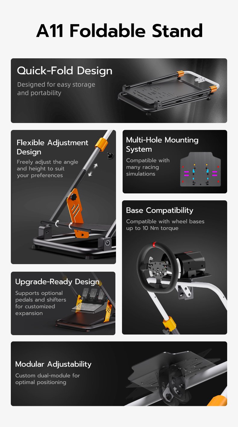 A11 | PXN Racing Wheel, Game Controller, Arcade Stick for Xbox One