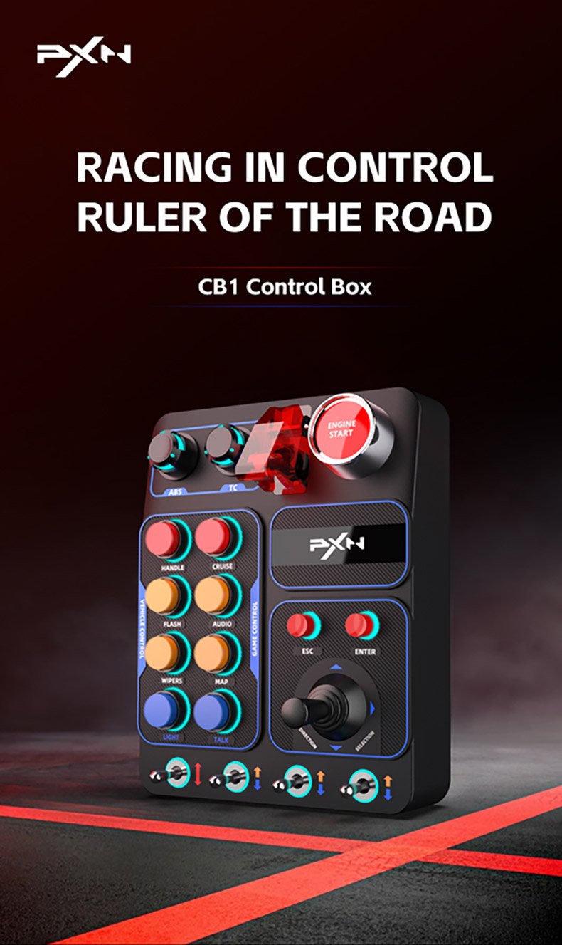 新品未開封 PXN CB1 コントロールボックス シムレーシング