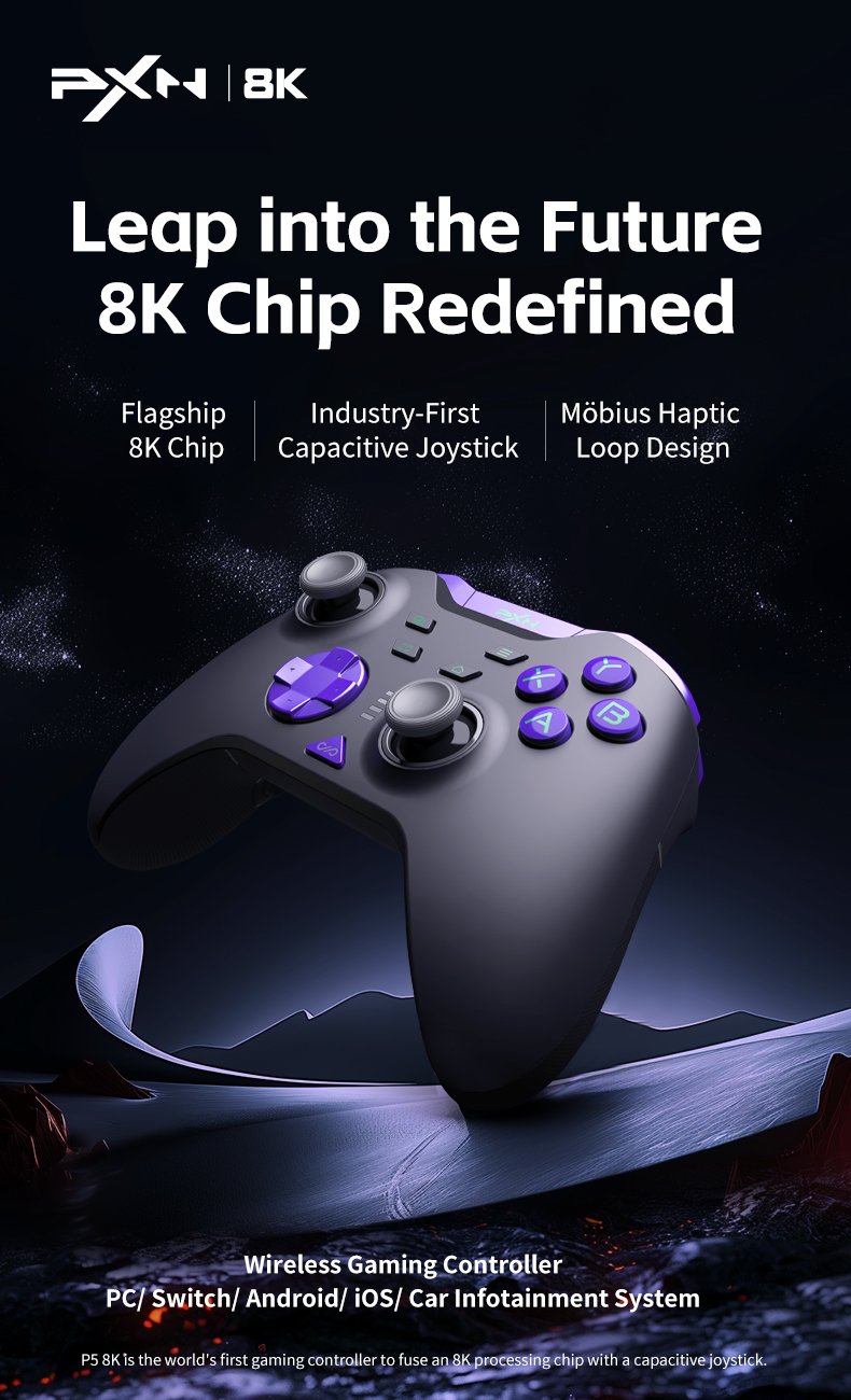 PXN-P5 8K Gaming Controller