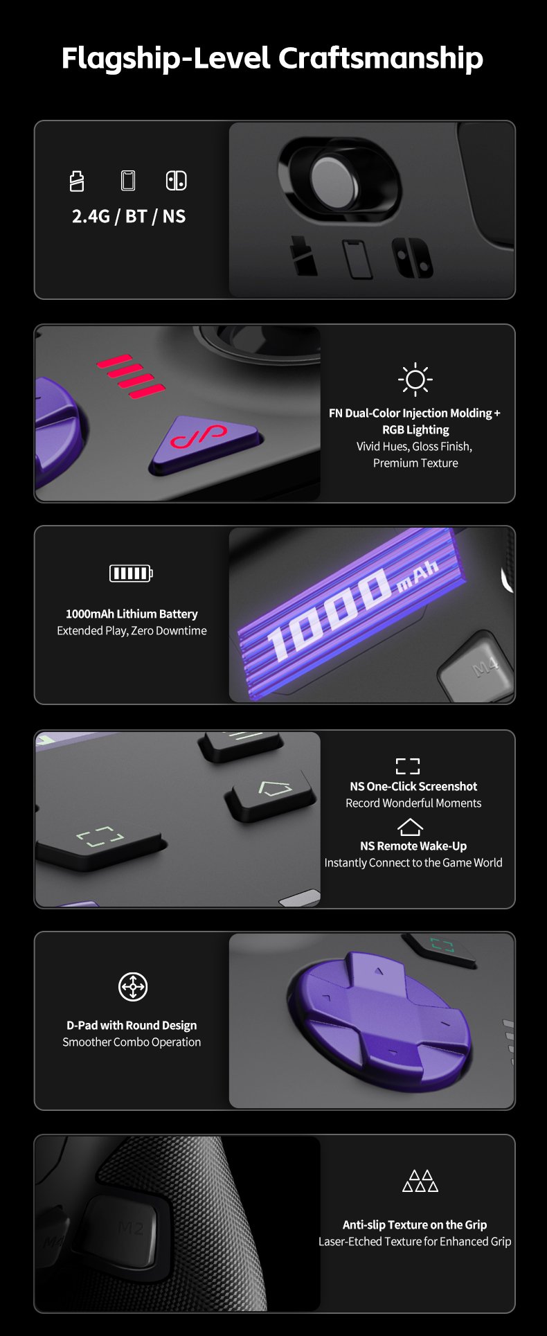 PXN-P5 8K Gaming Controller