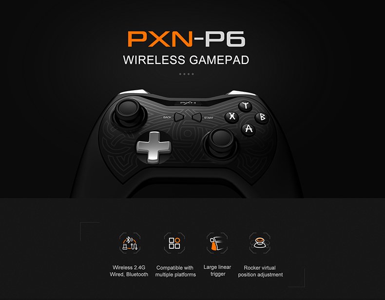 PXN-P6 | PXN Racing Wheel, Game Controller, Arcade Stick for Xbox