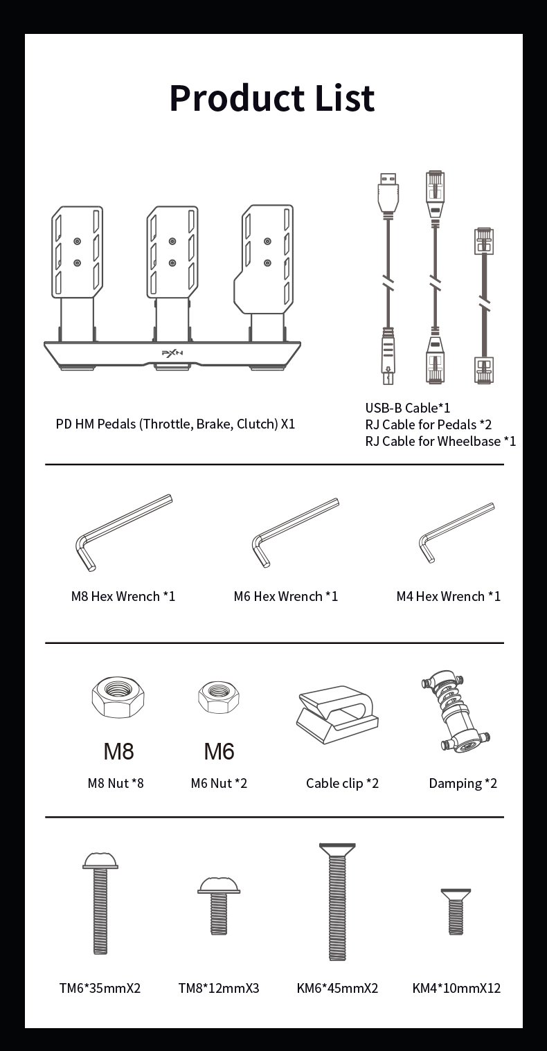 PDHM pedal