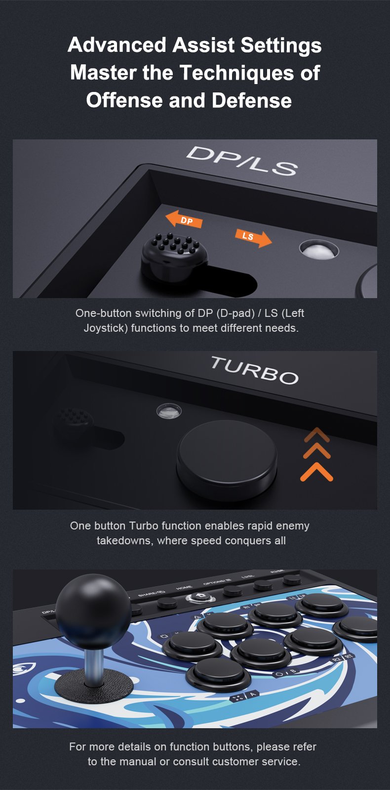 PXN 008 Arcade Stick