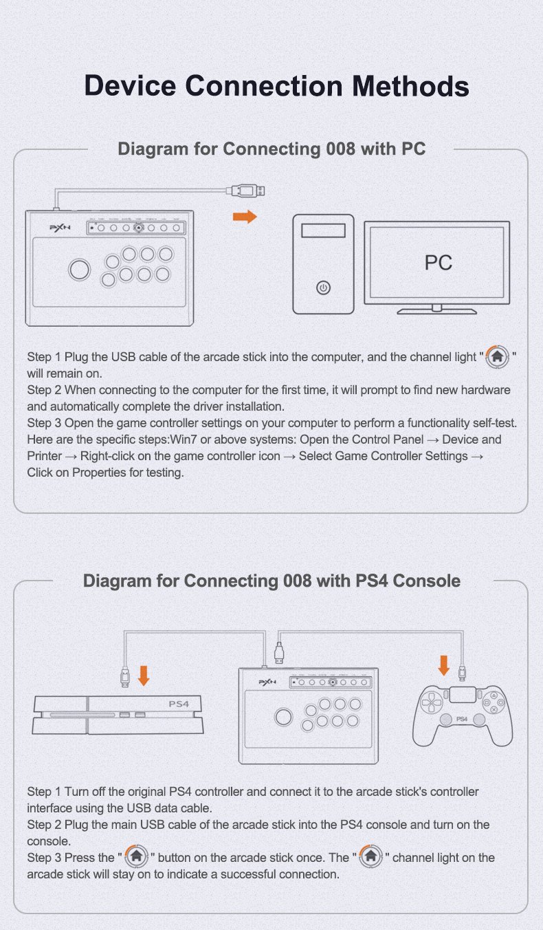 PXN 008 Arcade Stick