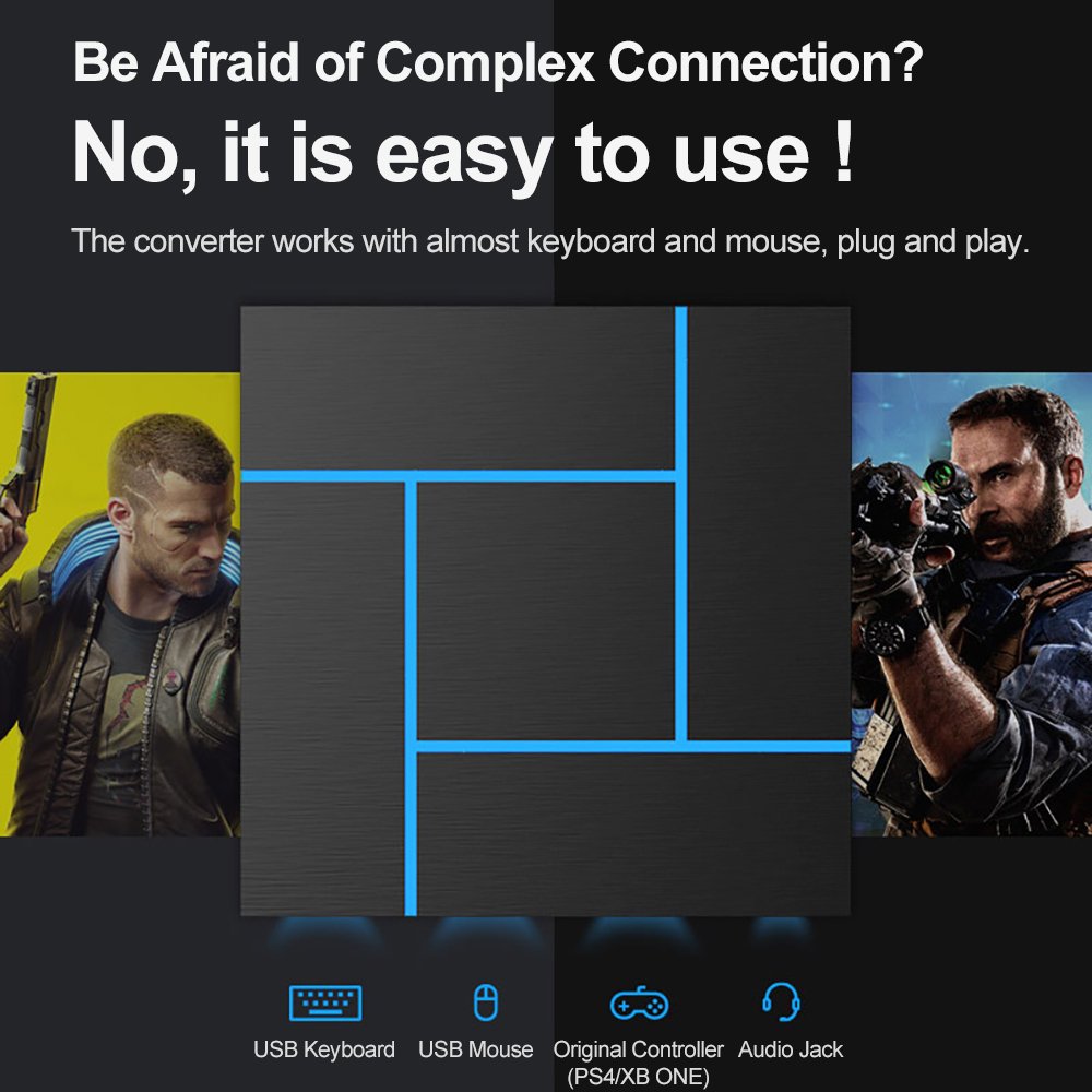 複雑な接続を恐れないでください。使いやすいです。