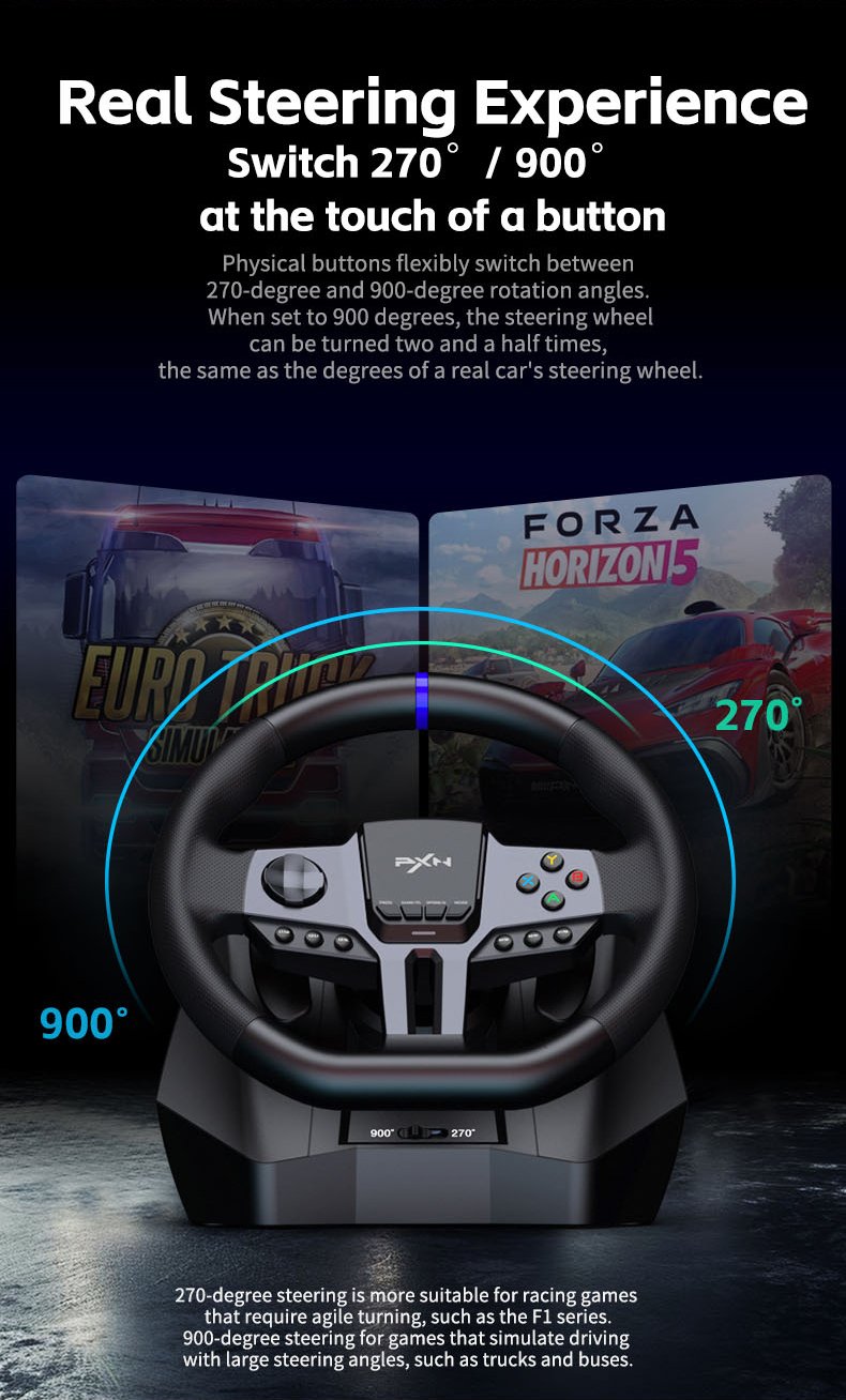 PXN-V9 GEN2 Racing Wheel 