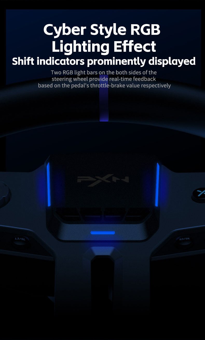 PXN-V9 GEN2 Racing Wheel 