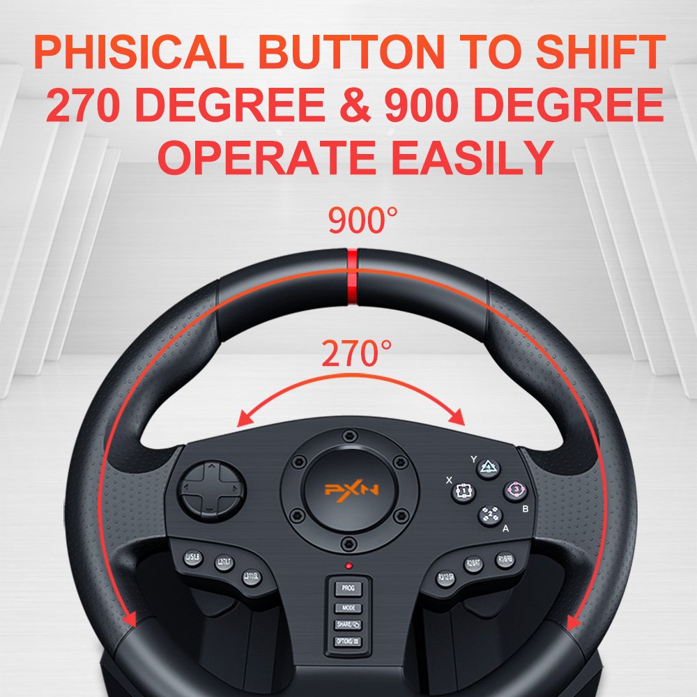 phisical button to shift 270 degree & 900 degree operate easily