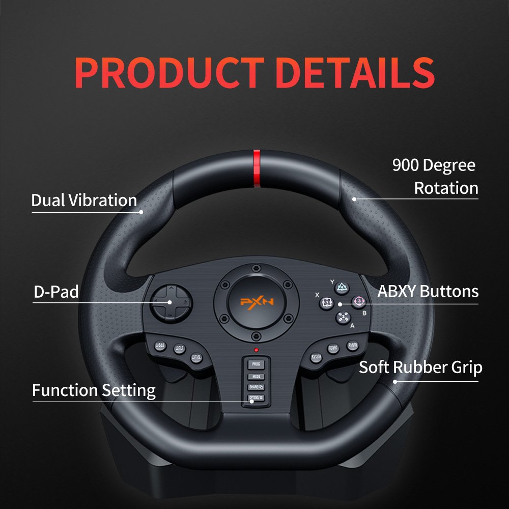 PXN-V900 | PXN Racing Wheel, Game Controller, Arcade Stick for ...