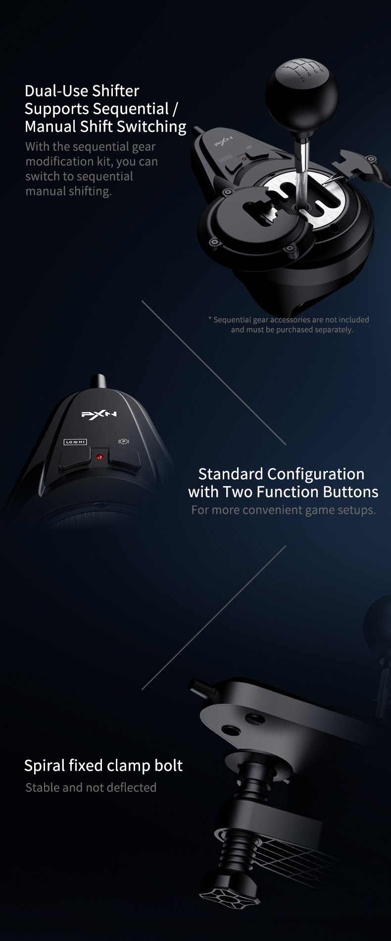 PXN-V99 Steering Wheel
