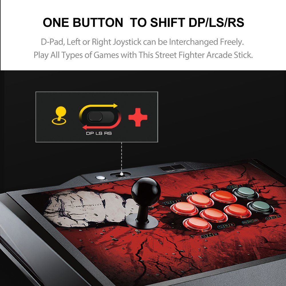 one button to shift dp/ls/rs