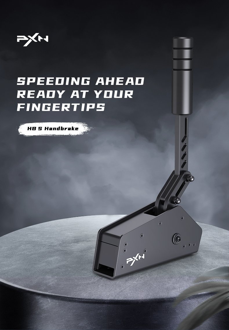 PXN HBS レースシム ハンドブレーキ PXN HB S Handbrake USB Wired Gear Shifter Plug & Play at PC
