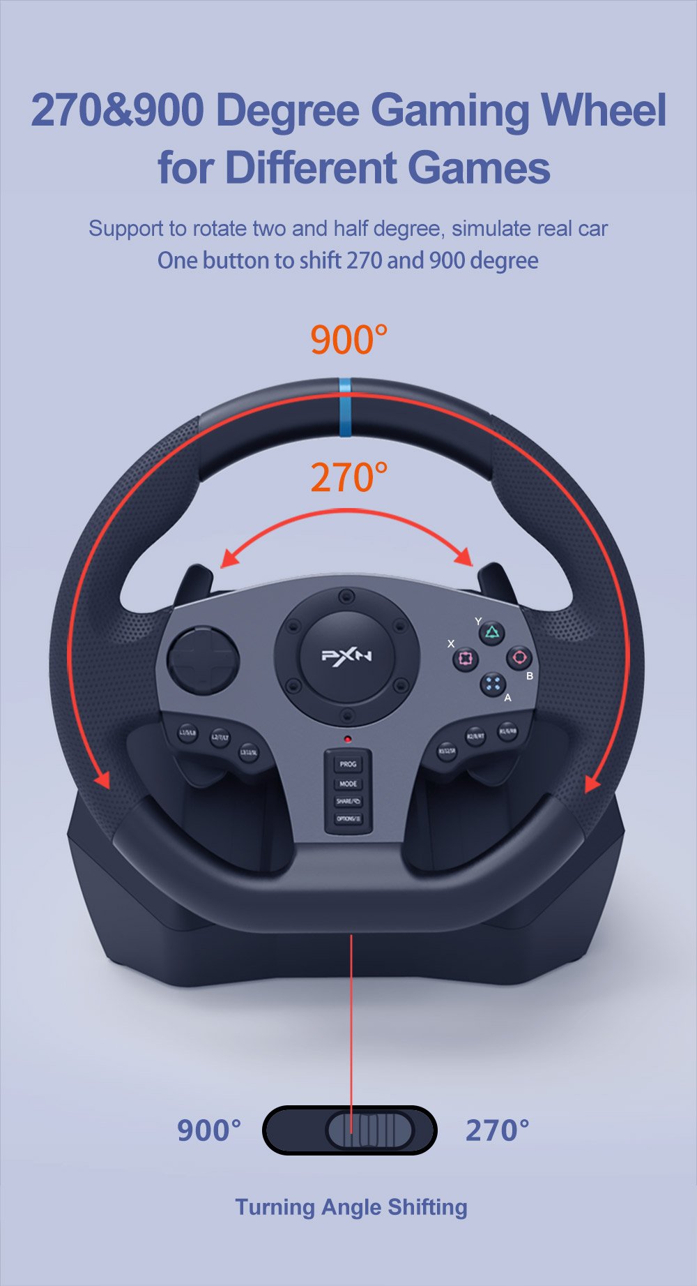 PXN V10 Steering Wheel & RaceRoom Setup Tutorial for PC  PXN Racing Wheel,  Game Controller, Arcade Stick for Xbox One, PS4 Switch, PC