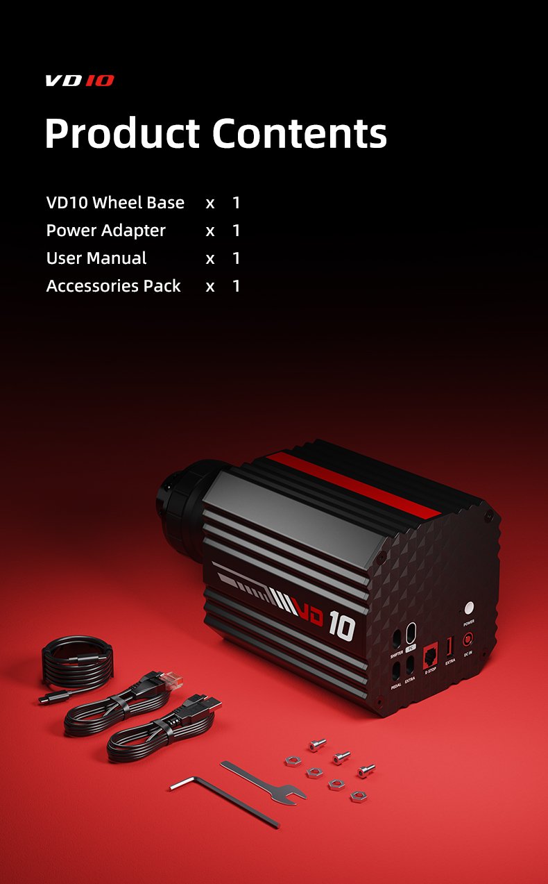 PXN-VD10 Wheel Base