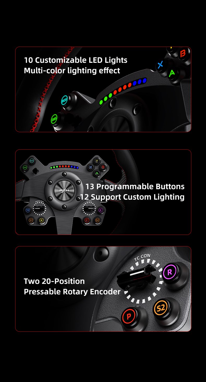 PXN-W CS R2 Steering Wheel